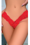 Arzu Sexshop Kırmızı Dantel Seksi Külot