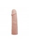 6cm Dolgulu Ekstra Uzun Penis Kılıfı Realistik Penis