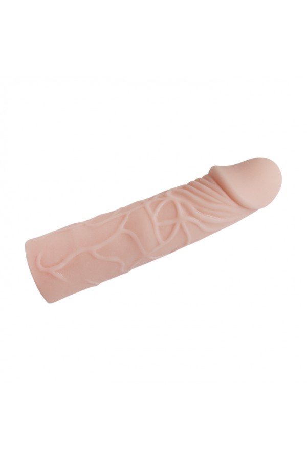6cm Dolgulu Ekstra Uzun Penis Kılıfı Realistik Penis