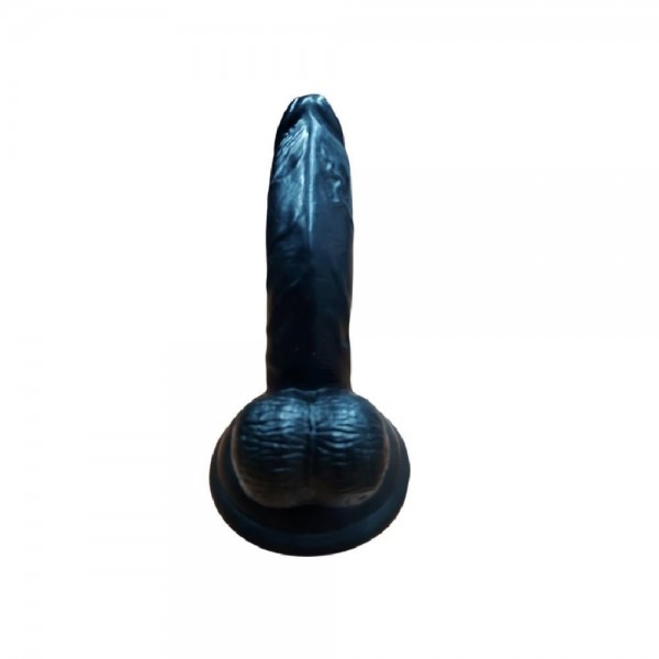 Siyah Anal Realistik Zenci Dildo Penis 13 cm 