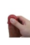  Realistik Vantuzlu Dildo Penis 17,3 cm