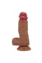  Realistik Vantuzlu Dildo Penis 17,3 cm