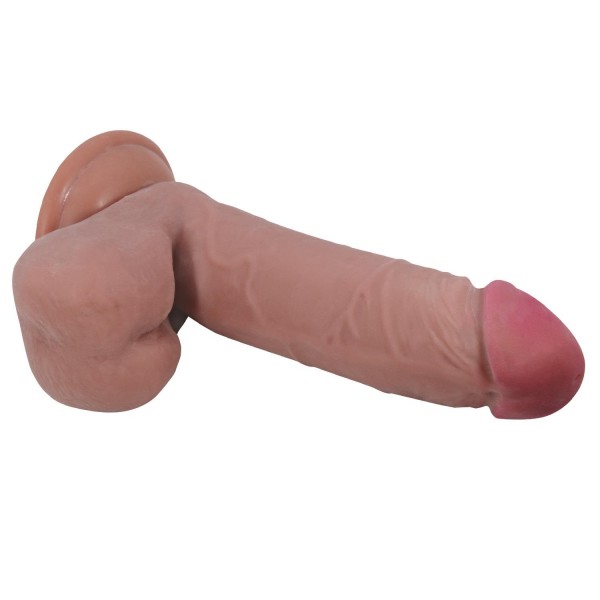  Çift Katmanlı Gerçekçi Dildo Penis 20,5 cm
