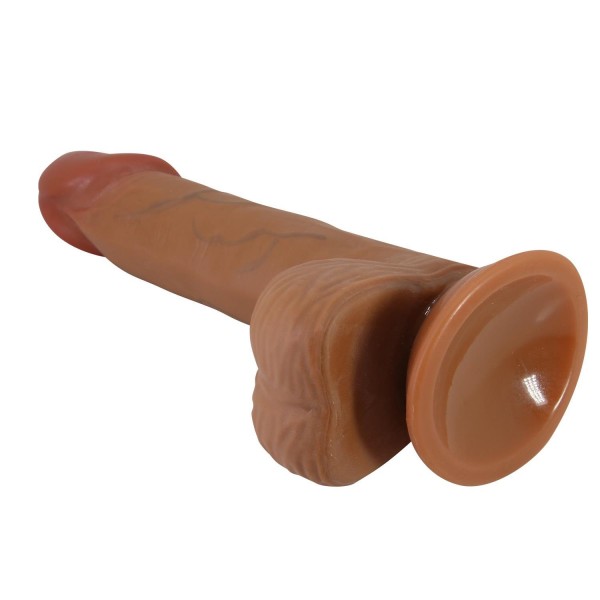  Gerçek Realistik Vantuzlu Dildo Penis 20,6 cm