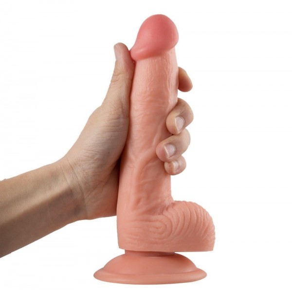 Realistik Vantuzlu Dildo Penis 21 cm