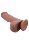 Çift Katmanlı Gerçekçi Melez Dildo Penis 23,4 cm