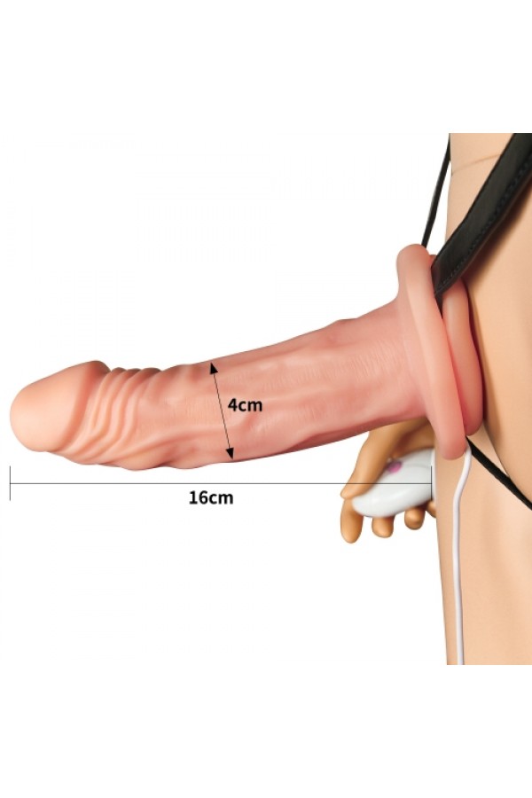 Lovetoy İçi Boş Titreşimli Unisex Kullanılabilen 17 Cm Belden