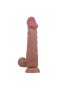 Kıkırdak Yapılı Çift Katmanlı Melez Gerçekçi Dildo Penis 24 cm
