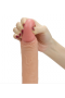 Lovetoy Rodeo 22 cm Gerçekçi Ten Dokusunda Yumuşak İçi Boş Kemerli Penis