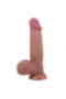  Kıkırdak Yapılı Çift Katmanlı Melez Gerçekçi Dildo Penis 21,8 cm