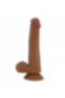 Yeni Nesil Çift Katmanlı Realistik Vantuzlu Dildo Penis 22 cm