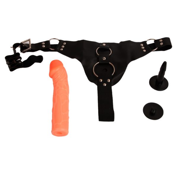 ULTRA  İçi Dolu Belden Bağlamalı  Realistik Dildo