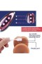 USB Şarjlı Uzaktan Kumandalı ET 23 cm İleri Geri Hareketli Titreşimli Isıtmalı Dildo