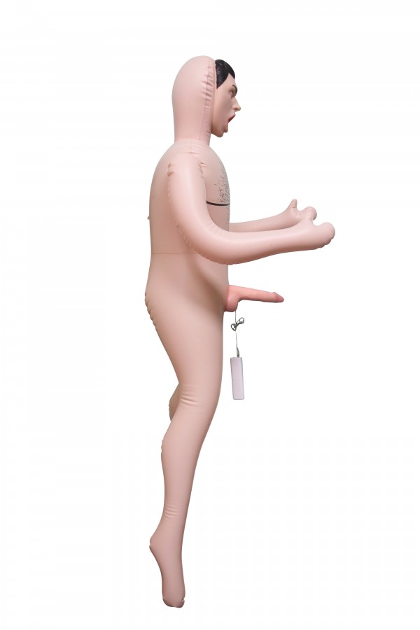 Şişme Erkek 18 cm Titreşimli Penisli 