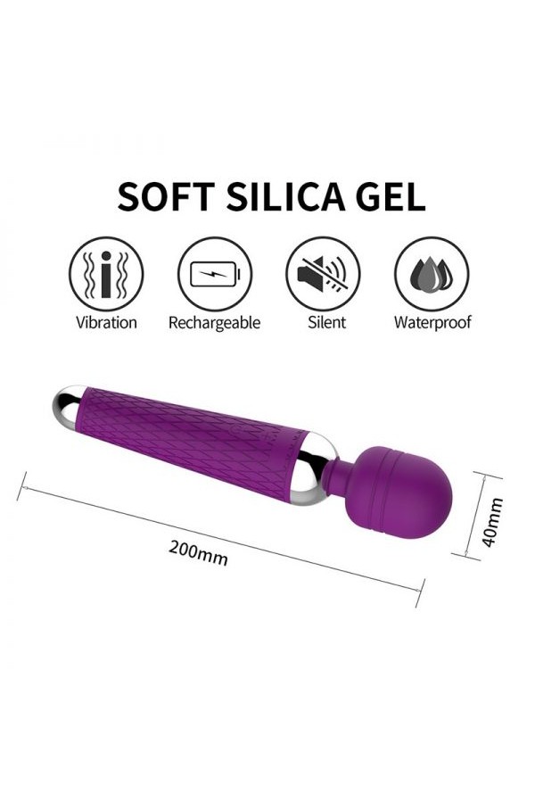 16 Mod Titreşimli Değnek Masajı