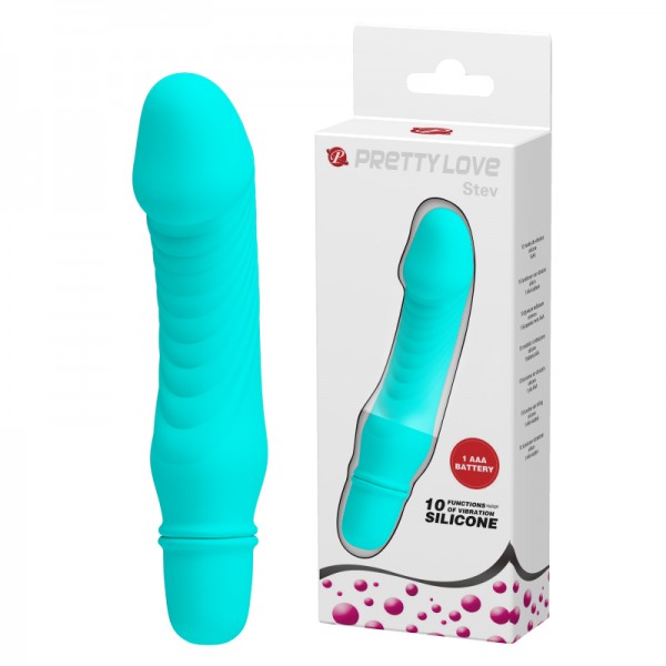Mini 10 Titreşimli Vibratör Cep Tipi Mavi Özel Renk